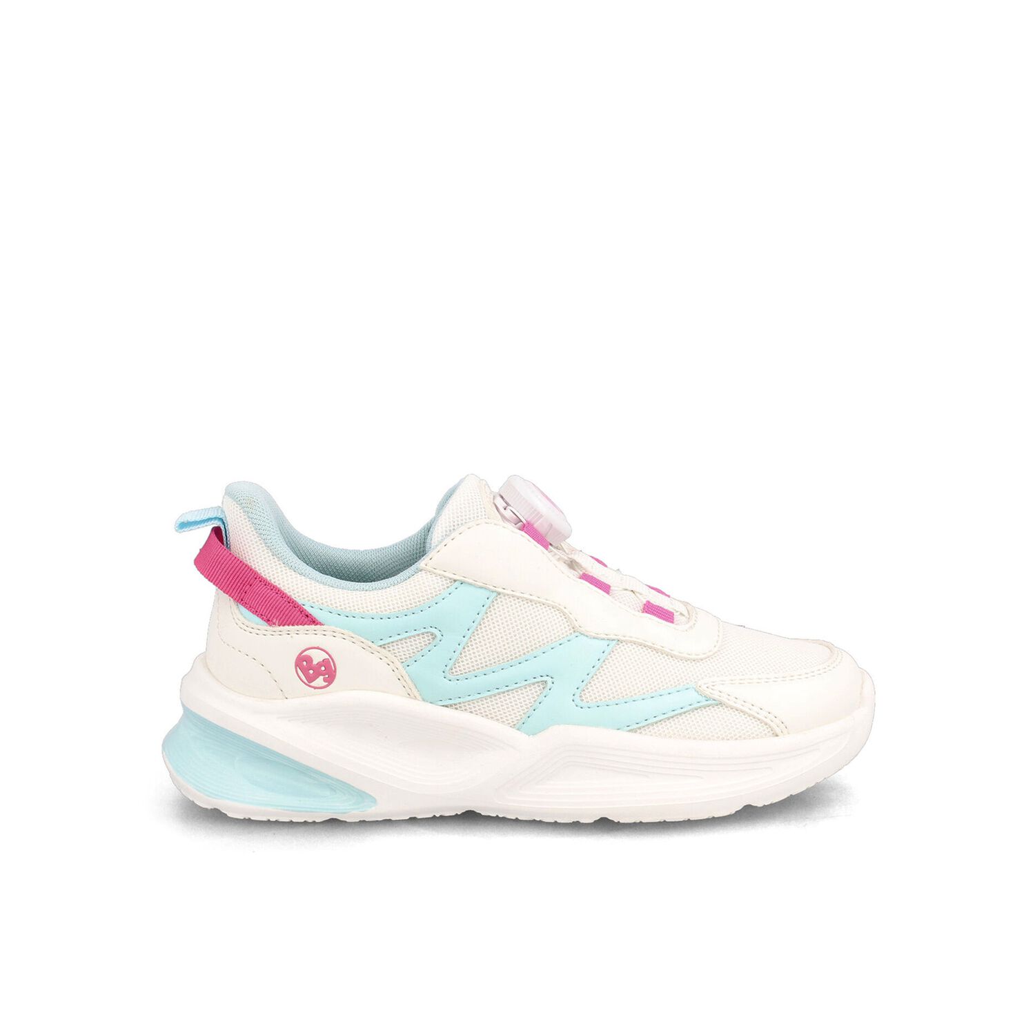 Zapatilla Ni&ntilde;a Bubblegummers Dynamic Blanco- Azul image number 0.0